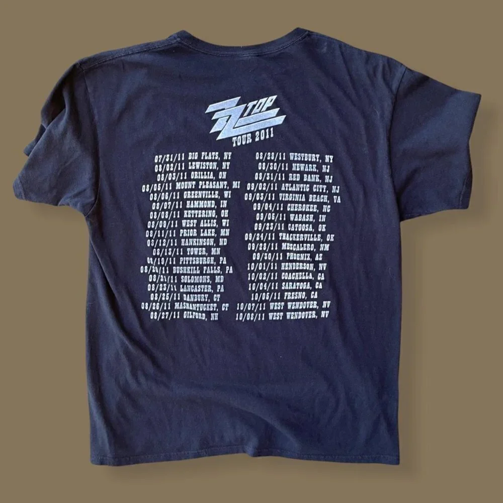 ZZ Top 2011 Tour Shirt